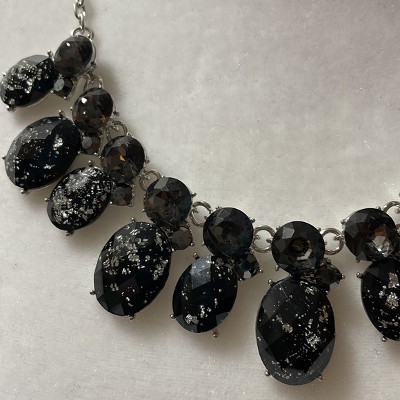 Necklace, Cleo, Color:, silver, black/grey - Picture 2 of 4